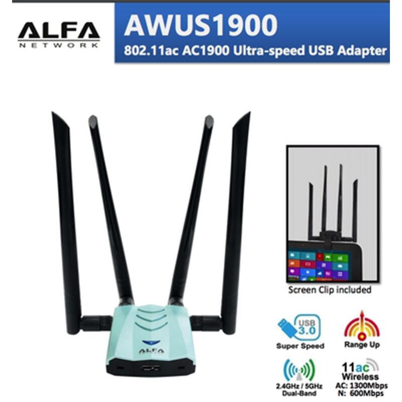 ALFA AWUS1900, RT8814U Ĩ   2.4  5G  ..